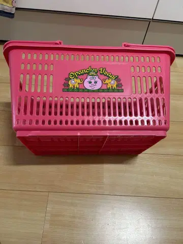 빤쮸토끼 쇼핑 바구니 시마무라 에코백 레지 카트