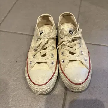 CONVERSE ALL STAR 아이보리 스니커즈