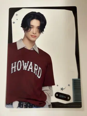 ENHYPEN NIKI 클리어 빅 카드