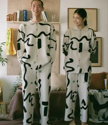 pamm thanks sea knit pajama 자켓만