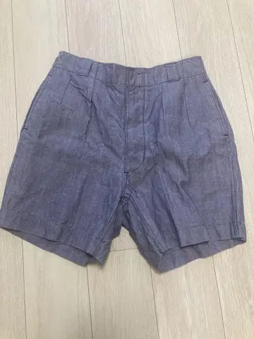 프랑스 해군 라미 린넨 숏팬츠