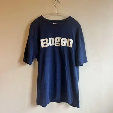 Bogen 로고 T셔츠 네이비