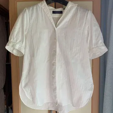 HAND ROOM 반팔 셔츠 XS 화이트
