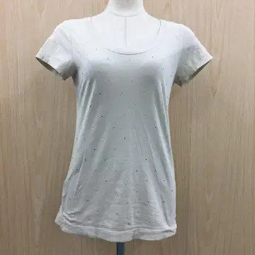 iCB 반짝이 반팔 티셔츠 F0812A01