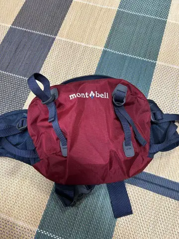 mont-bell 백팩 빨간색 네이비