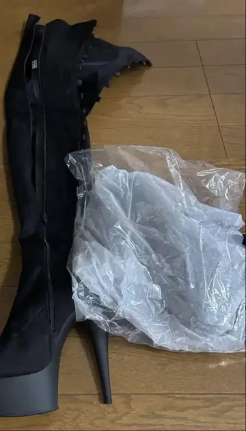 핀힐 싸이하이 부츠 롱 부츠 pleaser