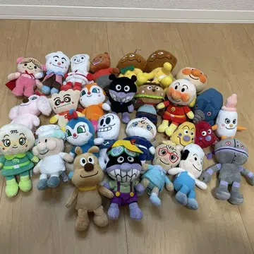 호빵맨 봉제 인형 세트