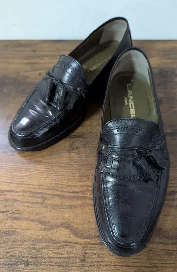 [ USED ] L'ANCEL 블랙 로퍼