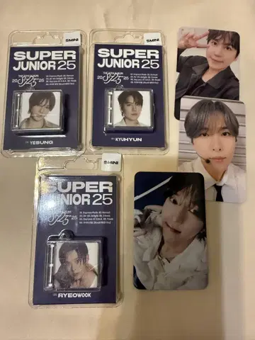 SUPER JUNIOR SMini KRY 트레이딩 카드 포함