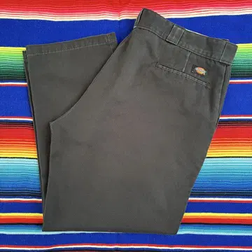 디키즈 874 W42 L30 블랙 검정 치노 팬츠 오버사이즈
