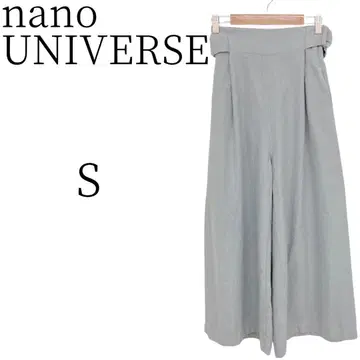 nano UNIVERSE 나노 유니버스 그레이 와이드 팬츠 S