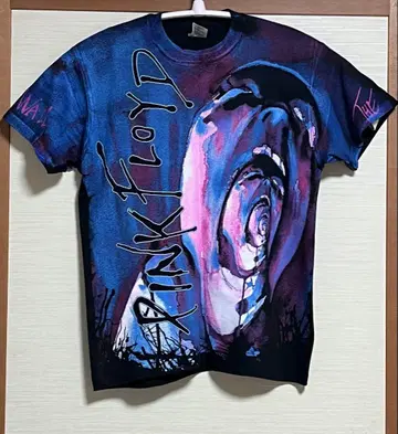 Pink Floyd 아트 프린트 티셔츠 L 사이즈