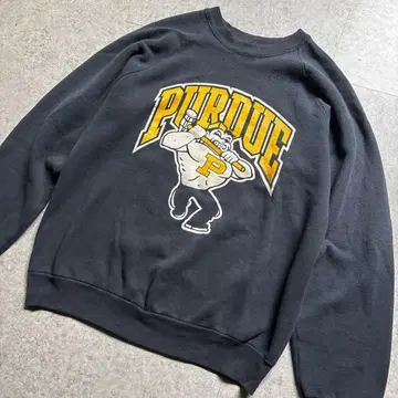 레어 프룻 오브 더 룸 Purdue 80년대 USA 생산 L 블랙 칼리지