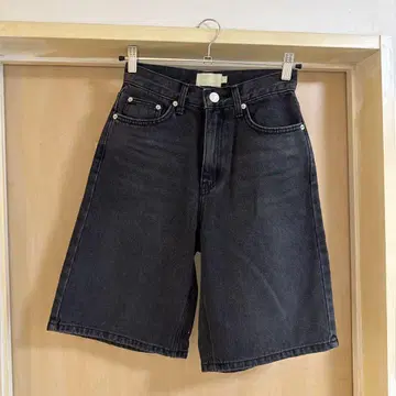 새상품급 한국 브랜드 SINOON 데님 하프 팬츠 S