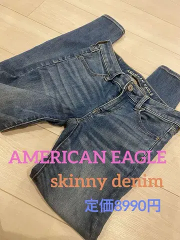 인기 AMERICAN EAGLE 스키니 데님 0 SHORT