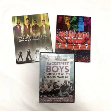백스트리트 보이즈 DVD 3점 세트