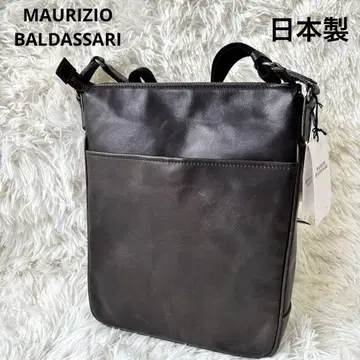 MAURIZIO BALDASSARI 천연 가죽 숄더백 일본제