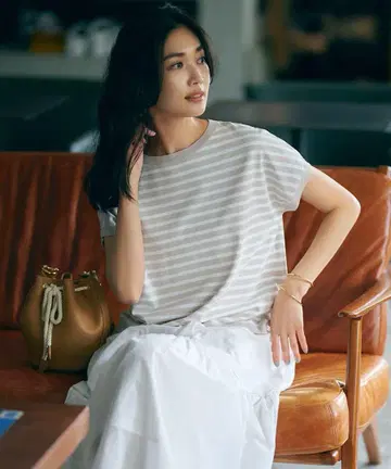 레이온 폴리에스테르 스트레치 풀오버