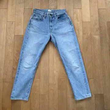 CIOTA 시오타 데님 팬츠 28 inchi 라이트 블루 지퍼 플라이