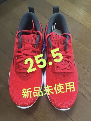 Mizuno 웨이브 프리볼트 25.5cm 레드