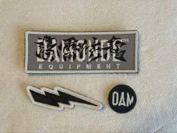 DAMONDE EQUIPMENT [축광 와펜 세트] 블랙