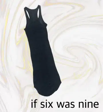 이프식스워즈나인 ifsixwasnine 니트 탱크탑
