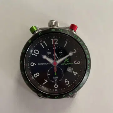 AMPELMANN 손목시계 교체용 벨트 포함 스테인리스 케이스