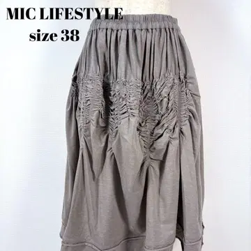 MIC LIFESTYLE 플레어 스커트 사이즈 38 [ 167 ]
