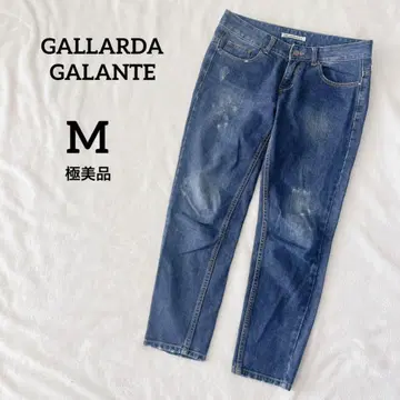 컨디션 최상 개럴개런트 블루 스트레이트 데님 청바지 데미지 G빵 M