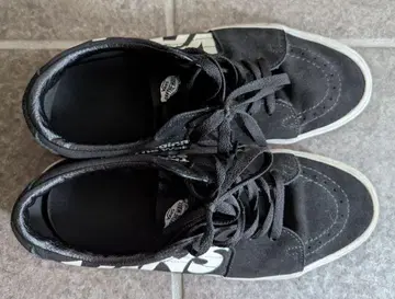 VANS 블랙 스니커즈