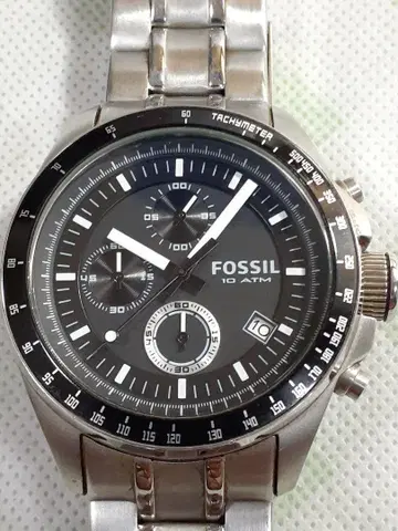FOSSIL 크로노그래프 손목시계 10 ATM