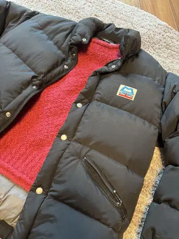 MOUNTAIN EQUIPMENT 다운 & 핑크 자쿠자쿠 니트