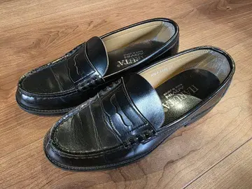 HARUTA 블랙 로퍼 일본제 25cm