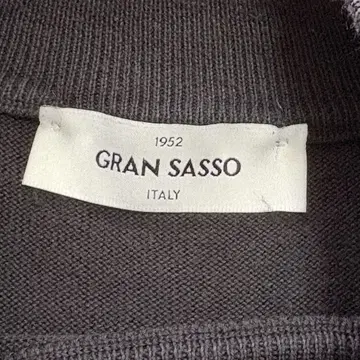 이탈리아제 그랑사쏘 GRAN SASSO 반팔 니트 사이즈 48