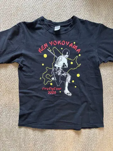 KEN YOKOYAMA Firefly Tour 2008 티셔츠 하이스타