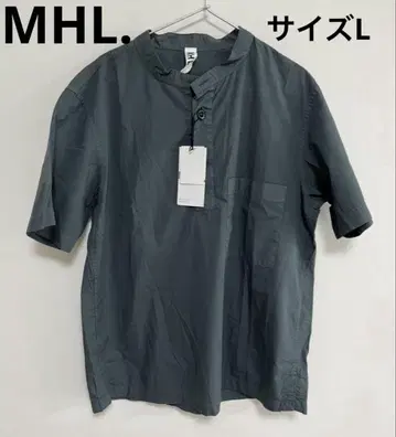 MHL. GARMENT DYE POPLIN SHT