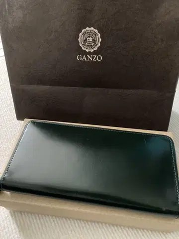 GANZO 코도반 장지갑 그린