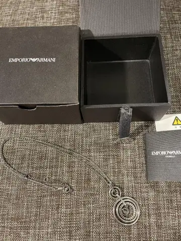 EMPORIO ARMANI 목걸이 엠포리오 아르마니 실버 925
