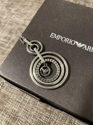 EMPORIO ARMANI 목걸이 엠포리오 아르마니 실버 925