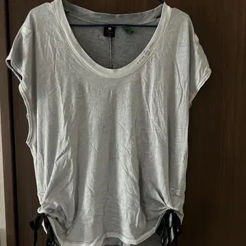 G-STAR RAW 화이트 반팔 티셔츠 S