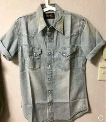 별주 wrangler 데님 셔츠