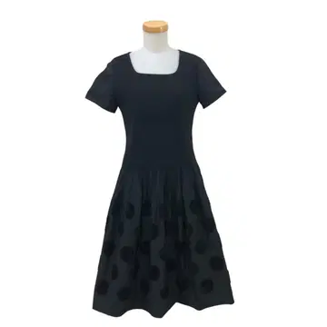 m642-66 HIROKO BIS 히로코비스 플리츠 가공 원피스