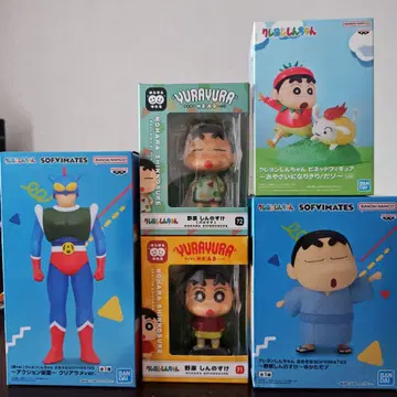 짱구는 못말려 피규어 5점 세트 판매