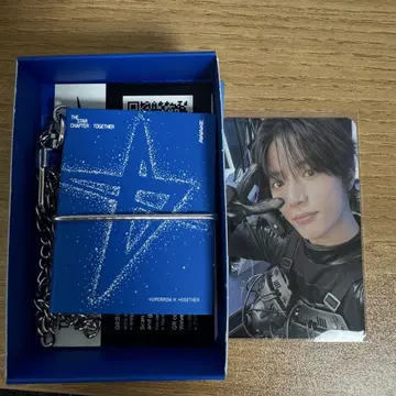 TXT 투바 미니북 키링 ETCHED 트레이딩 카드 범규