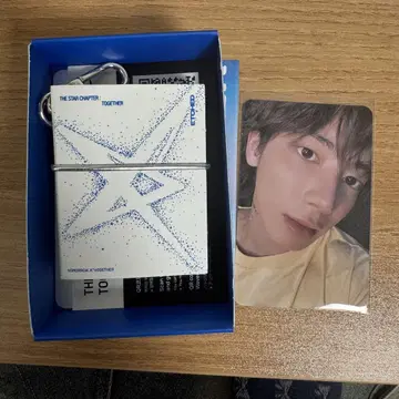 TXT 미니브 태현 ETCHED 트레이딩 카드 키링