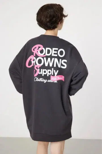 [ RODEO CROWNS WIDE BOWL ] 맨투맨 원피스