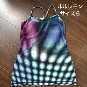Lululemon 그라데이션 도트 탱크탑