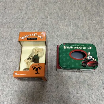 Wallace & Gromit 캐릭터 굿즈 세트