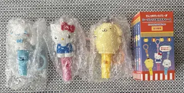 산리오 캐릭터즈 시크릿 호루라기 참 3종 세트