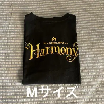 Mrs. GREEN APPLE Harmony T셔츠 블랙